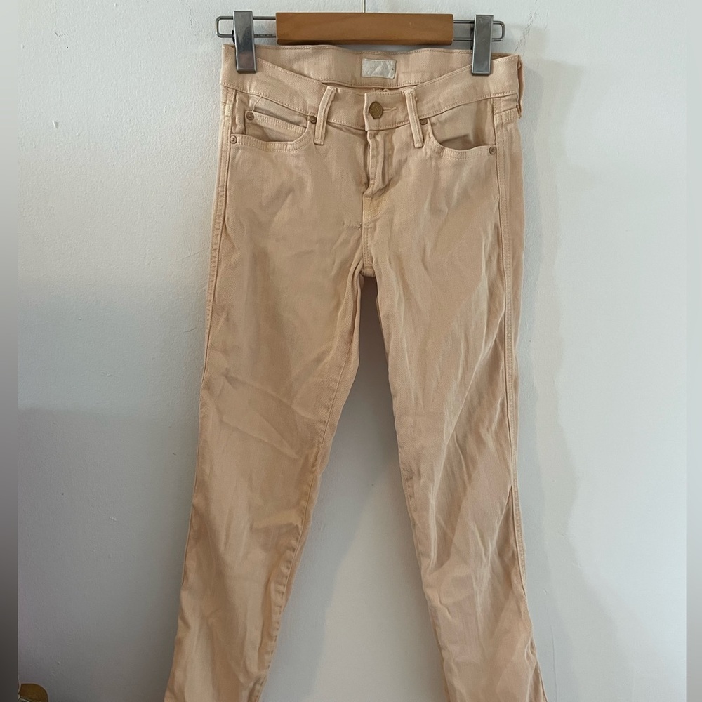 MOTHER “The Rascal Cuff” Jeans 25 - Picture 4 of 9